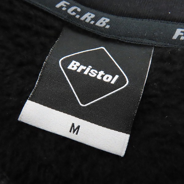 実際に弊社で買取させて頂いたF.C.Real Bristol/エフシーレアルブリストル POLARTEC FLEECE HYBRID CREWNECK TOP/フリースジャケット FCRB-212051/Mの画像 2枚目