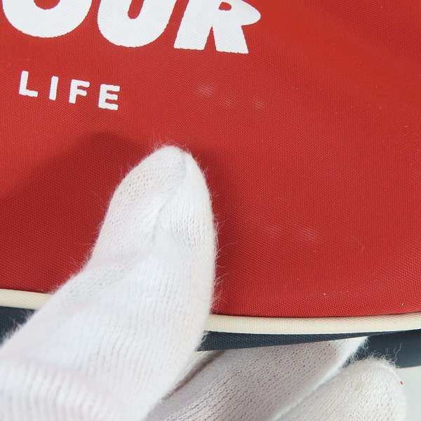 実際に弊社で買取させて頂いたHYSTERIC GLAMOUR/ヒステリックグラマー AIRLINE ボストンバッグ ショルダーバッグの画像 7枚目