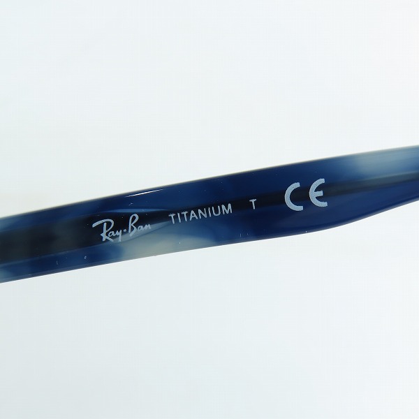 実際に弊社で買取させて頂いたRayBan/レイバン メガネフレーム アイウェア RB8731D 1204の画像 6枚目