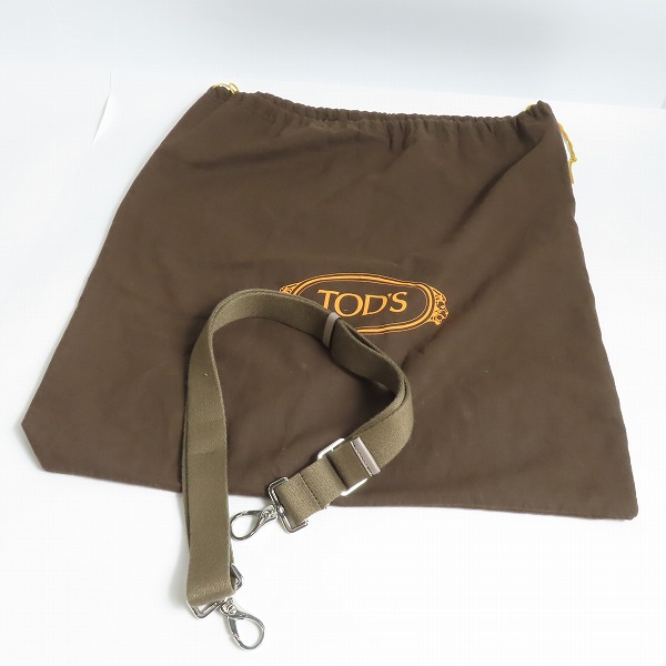実際に弊社で買取させて頂いたTOD'S/トッズ コーティング 2WAY ハンドバッグ/ショルダーバッグの画像 9枚目