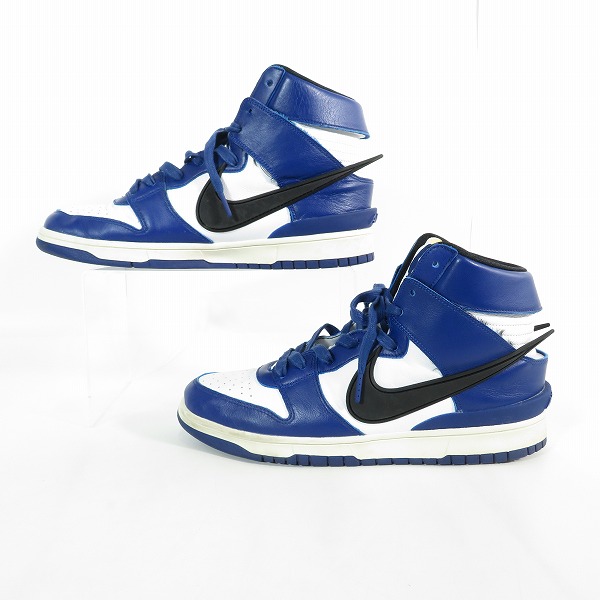 実際に弊社で買取させて頂いたNIKE×AMBUSH/ナイキ×アンブッシュ DUNK HIGH/ダンクハイ ディープロイヤル CU7544-400/30の画像 3枚目