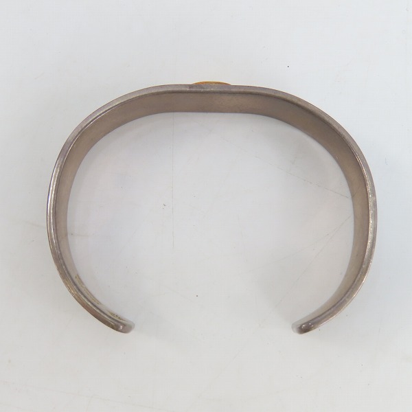 実際に弊社で買取させて頂いたARIZONA FREEDOM/アリゾナフリーダム K18 太陽神 平打ち バングルの画像 5枚目