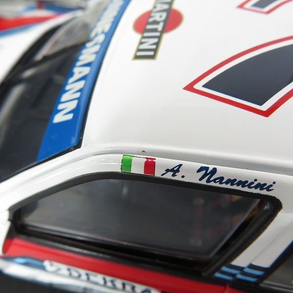 実際に弊社で買取させて頂いたMINICHAMPS/ミニチャンプス 1/18 Martini Racing Alfa Romeo 155 V6 TI #7 Nannini 1995 アルファ・ロメオ ミニカーの画像 7枚目