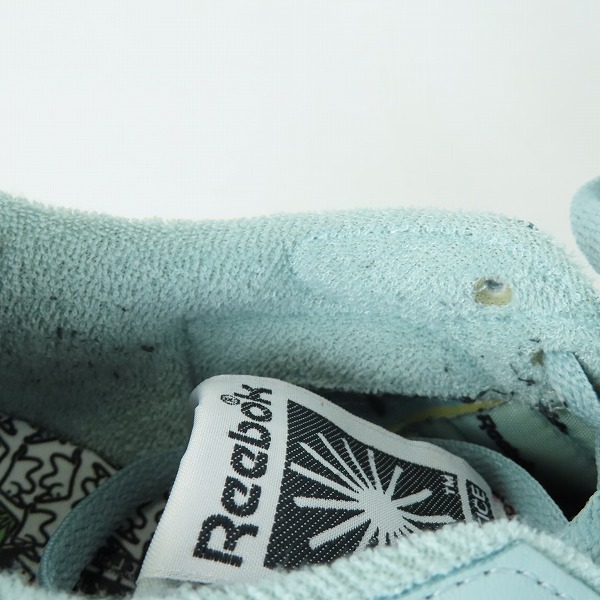 実際に弊社で買取させて頂いたReebok/リーボック EAMES CLASSIC LEATHER/イームズ クラシックレザー スニーカー GY6385/27の画像 6枚目
