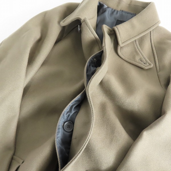 実際に弊社で買取させて頂いたUNITED ARROWS × Bellandi ユナイテッドアローズ/ベランディイタリアンウール チェスターコート/XLの画像 2枚目