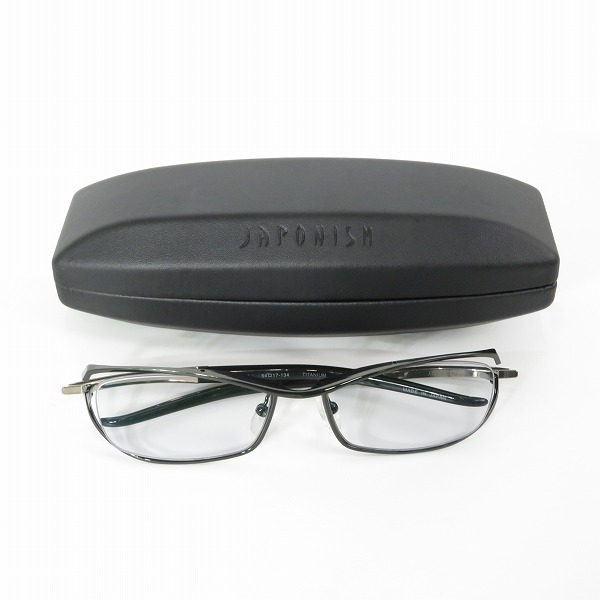 実際に弊社で買取させて頂いたJaponism/ジャポニズム 16SS チタン/メタル フレーム 眼鏡/メガネ/アイウェア JN-633の画像 9枚目