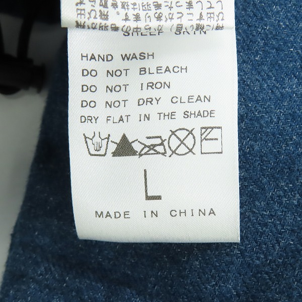 実際に弊社で買取させて頂いた417 EDIFICE/フォーワンセブンエディフィス ダウンジャケット 14-011-312-5010-3-0/Lの画像 5枚目