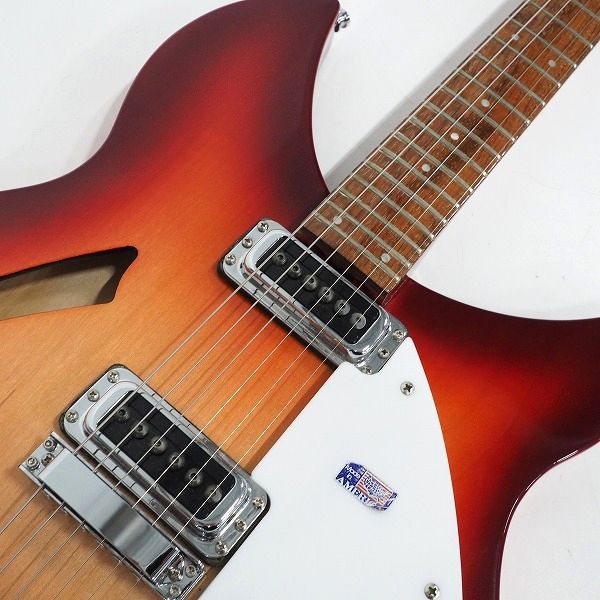 実際に弊社で買取させて頂いた★Rickenbacker/リッケンバッカー 330 FG ファイヤーグロウ エレキギター 2010年製 ハードケース付きの画像 5枚目