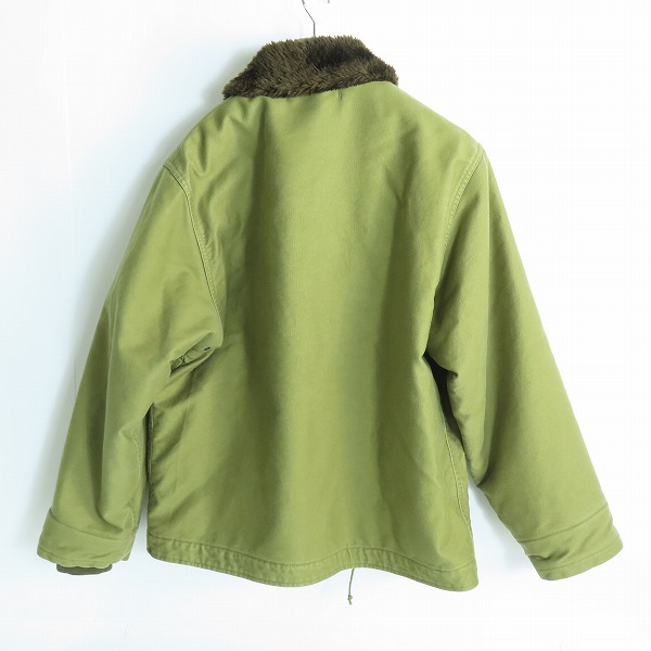 実際に弊社で買取させて頂いたWACKO MARIA/ワコマリア GUILTY PARTIES 裏ファー N-1 デッキジャケット/Sの画像 1枚目