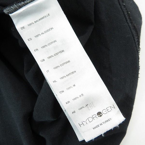 実際に弊社で買取させて頂いたHydrogen/ハイドロゲン カーイラスト刺繍 ロングTシャツ XXLの画像 3枚目