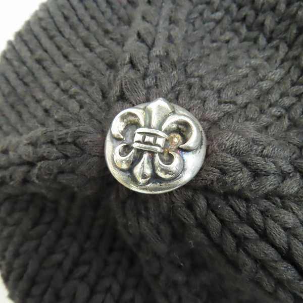実際に弊社で買取させて頂いたCHROME HEARTS/クロムハーツ BSフレア ニットキャップ/ビーニーの画像 5枚目