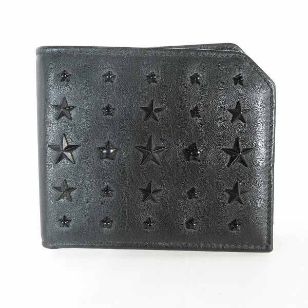 実際に弊社で買取させて頂いたJIMMY CHOO/ジミーチュウ スター レザー二つ折り財布