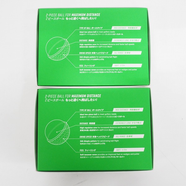 実際に弊社で買取させて頂いた【未使用】HONMA/ホンマ D1 DYNAMIC DISTANCE ゴルフボール オレンジ  2ダース の画像 3枚目