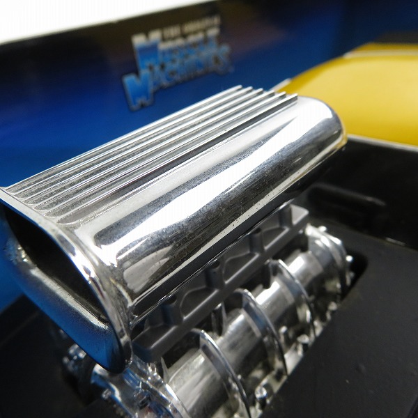 実際に弊社で買取させて頂いたFUNLINE/ファンライン MUSCLE MACHINES/マッスルマシーンズ 1/18 ’70 CUDA/クーダ ミニカー ダイキャストカーの画像 7枚目