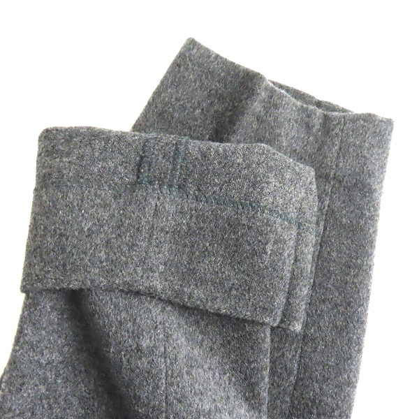 実際に弊社で買取させて頂いたkolor/カラー BEACON ウールカシミア昆 スラックス ベルト付き パンツ 17WBM-P14146S/1の画像 7枚目