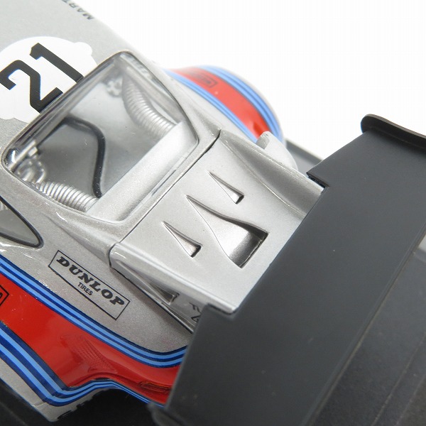 実際に弊社で買取させて頂いたEBBRO/エブロ 1/43 PORSCHE 911 RSR TURBO 21 Leman's 1974/ポルシェ 911 ＃21 ミニカーの画像 6枚目