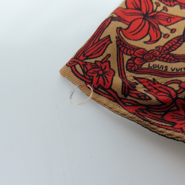 実際に弊社で買取させて頂いたLOUIS VUITTON/ルイヴィトン バンドーBB ジュドゥルイ スカーフ/ミッツァ M70856の画像 4枚目
