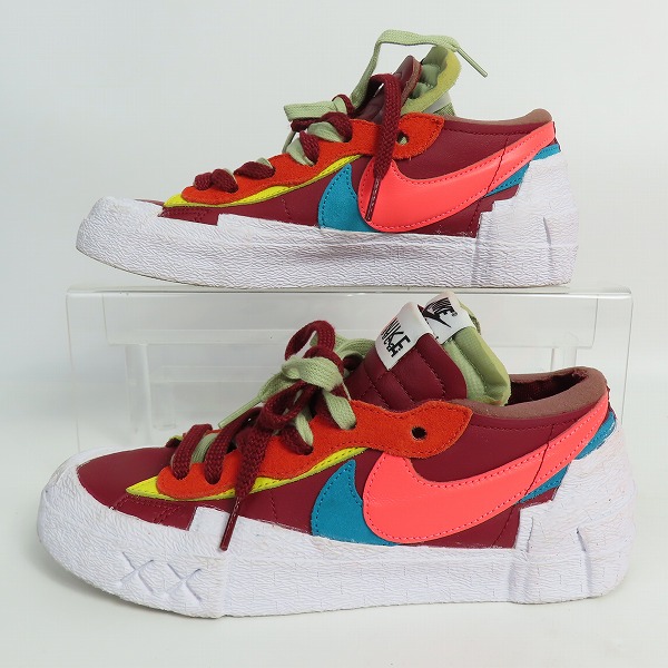 実際に弊社で買取させて頂いたNIKE×SACAI×KAWS/ナイキ×サカイ×カウズ BLAZER LOW SACAI KAWS DM7901-600/24.5の画像 3枚目