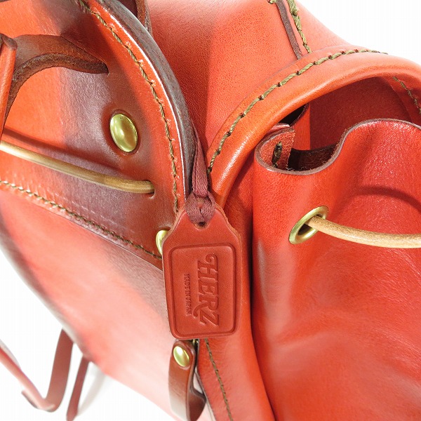 実際に弊社で買取させて頂いたHERZ/ヘルツ ヒコーキのりリュック R-602の画像 8枚目