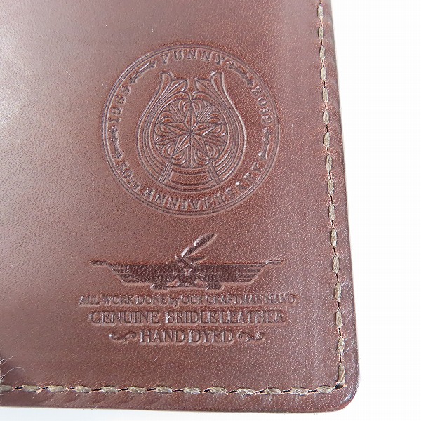 実際に弊社で買取させて頂いたFUNNY/ファニー Wallet Jr. ボカシ染め 長財布 50th ANNIVERSARYの画像 5枚目