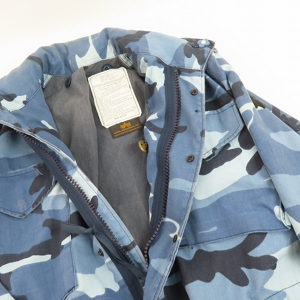 実際に弊社で買取させて頂いたALPHA INDUSTRIES/アルファインダストリーズ 米軍/U.S.ARMY Camo Combat Coat/カモフラコンバットコート 8415-01-099-7836/Sの画像 4枚目