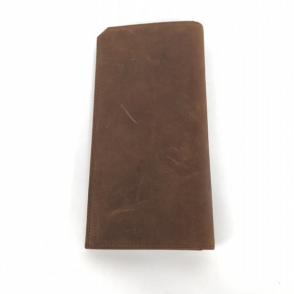 実際に弊社で買取させて頂いた土屋鞄 オリジンオイルヌメ　ロングウォレット/長財布　かぶせ式 牛革レザー ブラウン　
