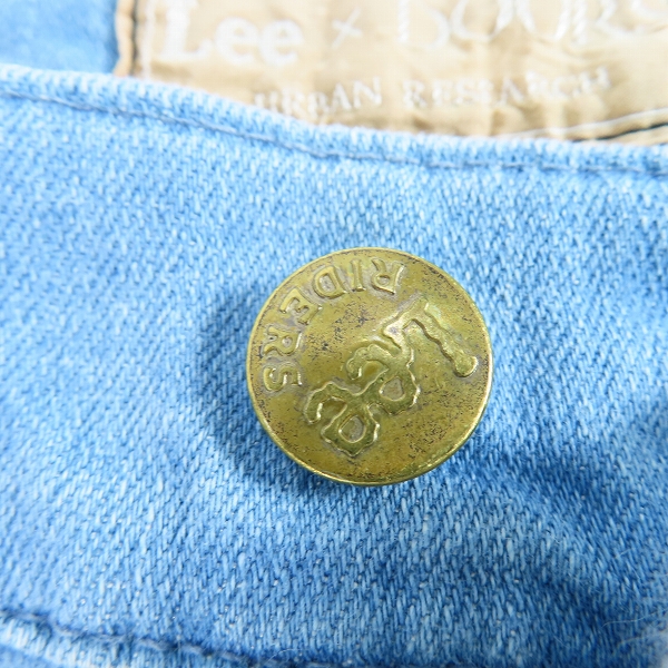 実際に弊社で買取させて頂いたLee×URBAN RESEARCH DOORS/リー×アーバンリサーチドアーズ スーパーストレッチ アンクルパンツ LM4122 Mの画像 4枚目