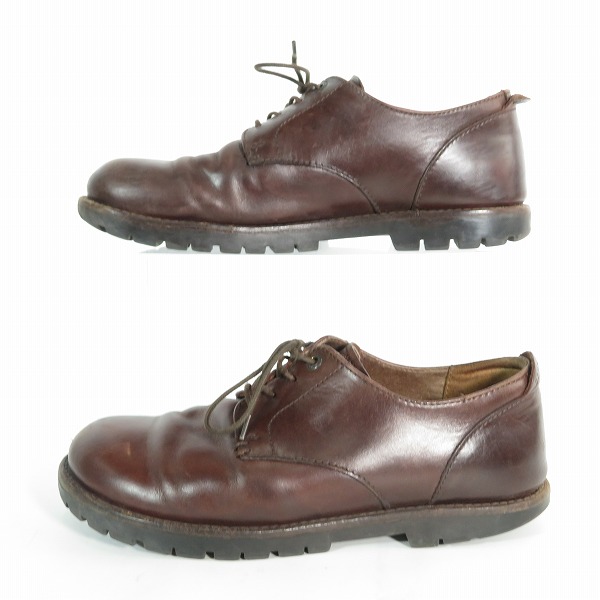 実際に弊社で買取させて頂いたBIRKENSTOCK/ビルケンシュトック ブラウン オールレザー シューズ 26の画像 3枚目