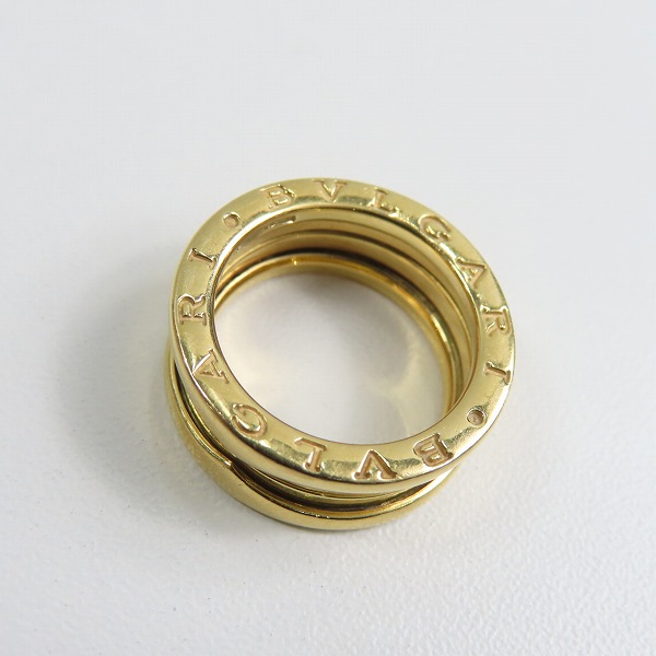 実際に弊社で買取させて頂いたBVLGARI/ブルガリ 750/K18YG/イエローゴールド B-ZERO1/ビーゼロワン リング/指輪 53/12号