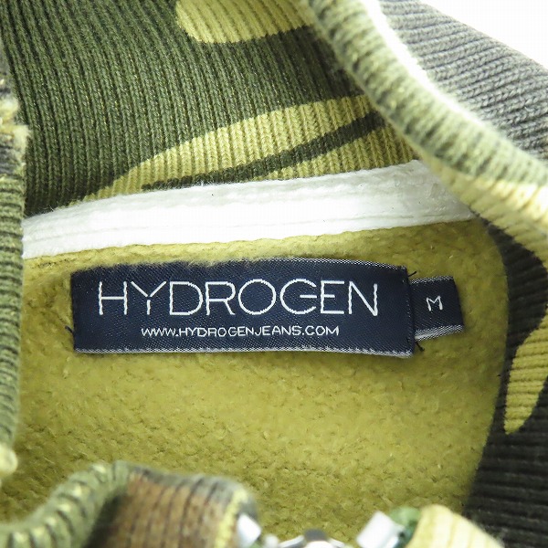実際に弊社で買取させて頂いたHYDROGEN/ハイドロゲン カモフラ柄 フルジップジャケット/Mの画像 2枚目