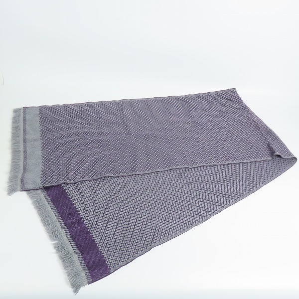 実際に弊社で買取させて頂いたVERSACE/ヴェルサーチ ウール マフラーの画像 2枚目