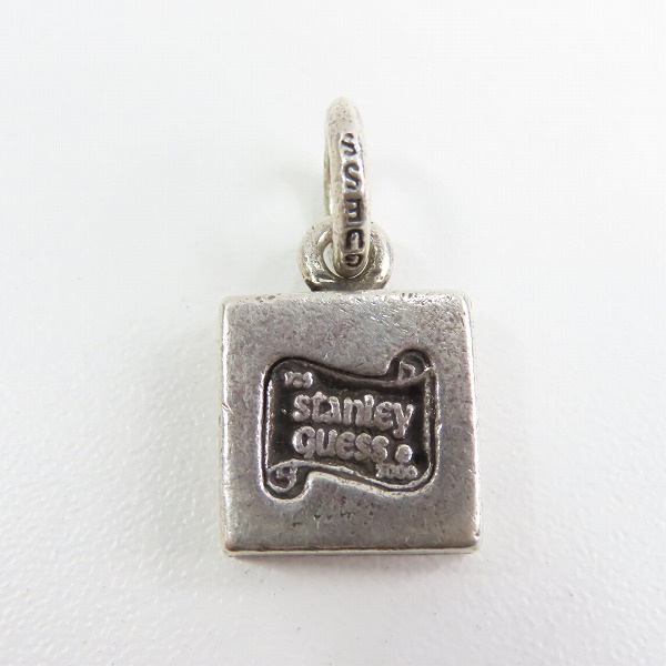 実際に弊社で買取させて頂いたSTANLEY GUESS/スタンリーゲス ウッドスクエア ペンダントの画像 2枚目