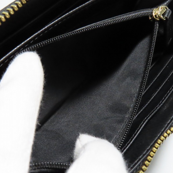 実際に弊社で買取させて頂いたCOACH/コーチ シグネチャー柄 ラウンドファスナー ロングウォレット/長財布 F52859の画像 6枚目
