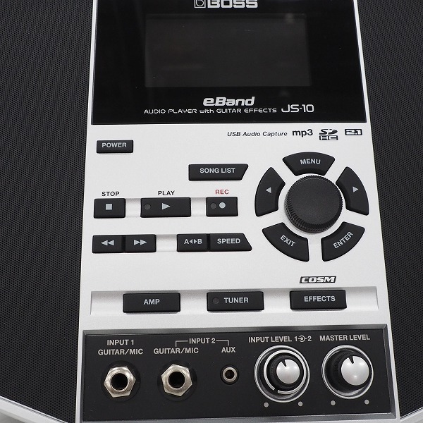 実際に弊社で買取させて頂いたBOSS/ボス eBand JS-10 AUDIO PLAYER with GUITAR EFFECTS ギター用 オーディオプレーヤー【簡易動作確認済】の画像 2枚目