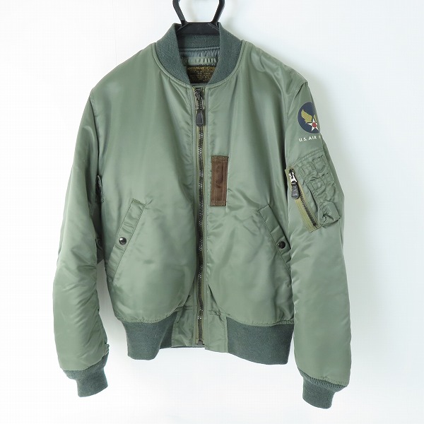 実際に弊社で買取させて頂いたREAL McCOYS/リアルマッコイズ MA-1 フライトジャケット 8415-273-3971 L