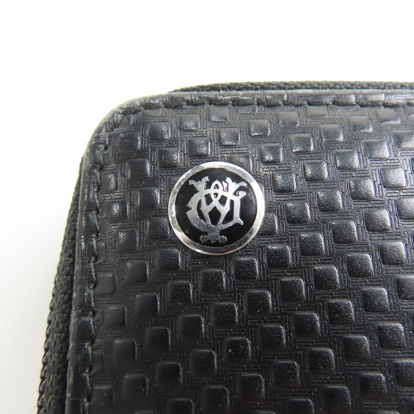 実際に弊社で買取させて頂いたdunhill/ダンヒル ダブルジップオーガナイザー セカンドバッグの画像 7枚目