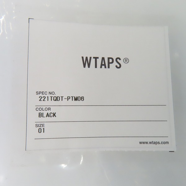 実際に弊社で買取させて頂いた【未使用】WTAPS/ダブルタップス 22SS SEAGULL SHORTS/ボーン刺繍ハーフパンツ 221TQDTｰPTM06/01の画像 8枚目