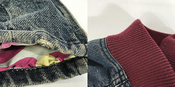 実際に弊社で買取させて頂いたCHANEL/シャネル デニムジャケット Gジャン/36の画像 9枚目