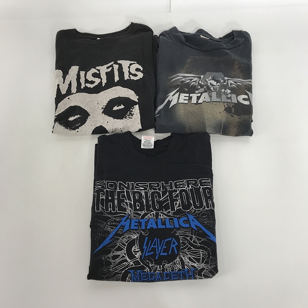 実際に弊社で買取させて頂いた【おまとめ】METALLICA/メタリカ Misfits/ミスフィッツ 他  バンT/バンドTシャツの画像 2枚目