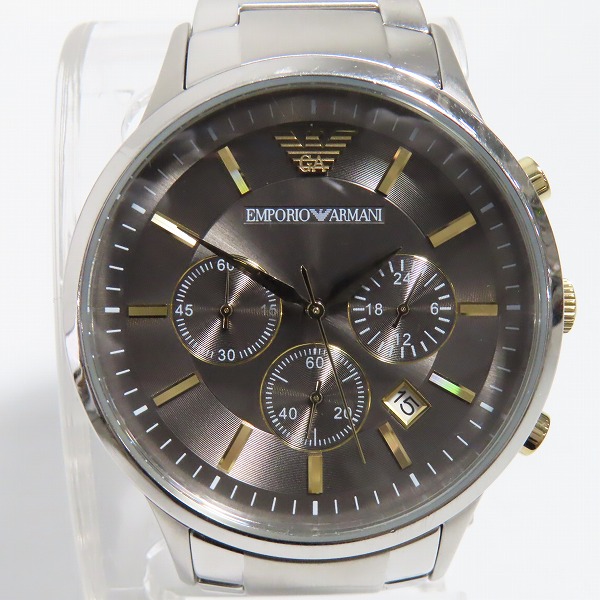 実際に弊社で買取させて頂いたEMPORIO ARMANI/エンポリオアルマーニ クォーツ 腕時計 AR-11047 【動作未確認】