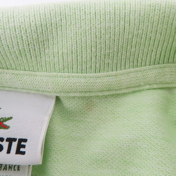 実際に弊社で買取させて頂いたLACOSTE/ラコステ 半袖ポロシャツ 2点セットの画像 4枚目
