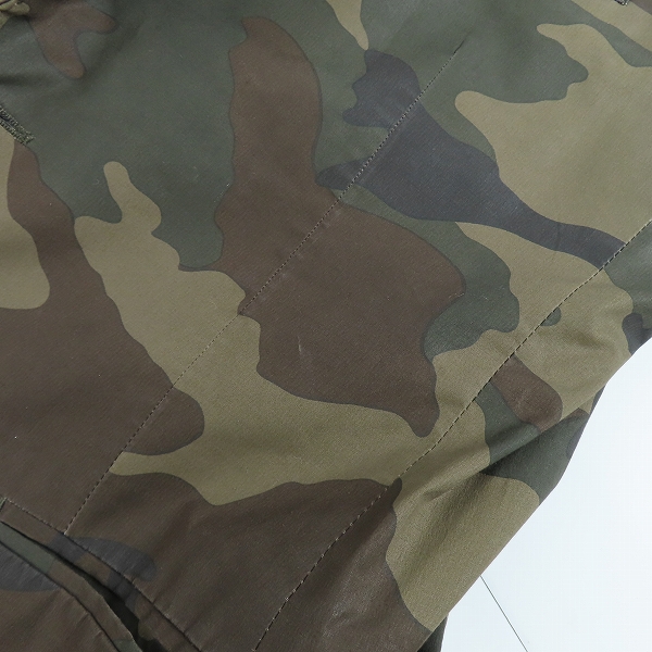 実際に弊社で買取させて頂いたjunhashimoto/ジュンハシモト STAND COLOR JACKET カモ柄 スタンドカラー3Bテーラードジャケット JKT014 1031510014/3の画像 4枚目