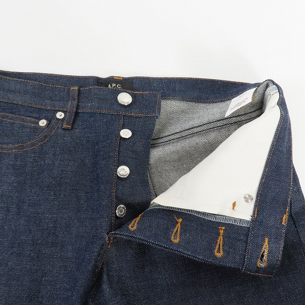 実際に弊社で買取させて頂いたA.P.C./アーペーセー PETIT NEW STANDARD/デニムパンツ RN149947/29の画像 2枚目