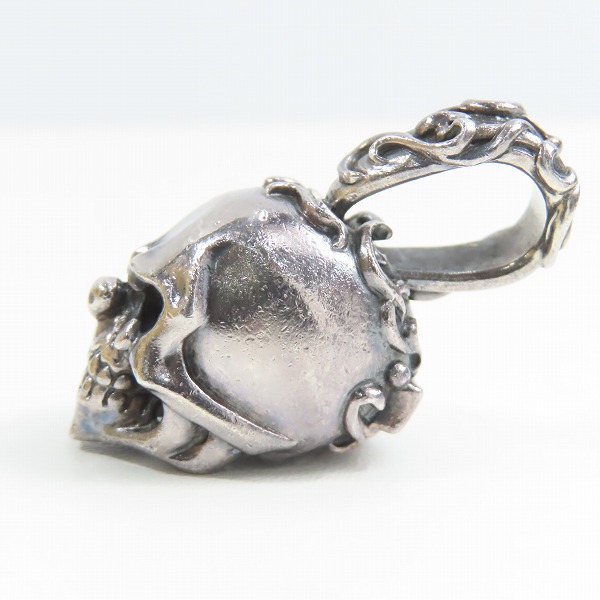 実際に弊社で買取させて頂いたF.A.L/FAL エフエーエル スカル ペンダントトップ ピエロスカルの画像 2枚目