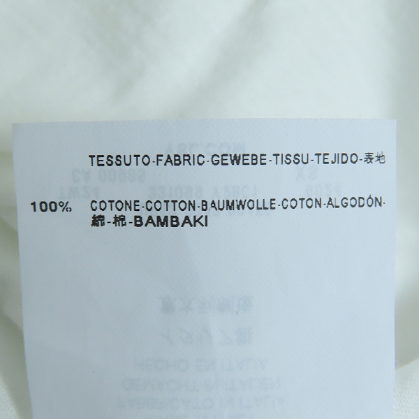 実際に弊社で買取させて頂いた【JPタグ】SAINT LAURENT/サンローラン Tシャツ/331099 Y2BC1/XSの画像 4枚目