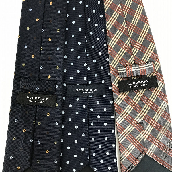 実際に弊社で買取させて頂いた【おまとめ】BURBERRY/バーバリー ロンドン/ブラックレーベル ネクタイの画像 1枚目