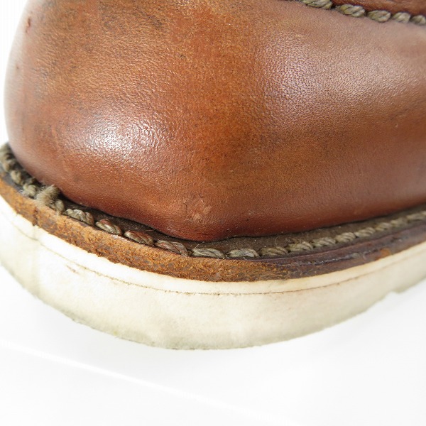 実際に弊社で買取させて頂いたRED WING/レッドウィング 9106 アイリッシュセッターモックトゥブーツ 9Dの画像 9枚目