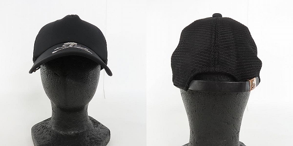 実際に弊社で買取させて頂いたmastermind JAPAN/マスターマインド ジャパン スワロ スカルキャップ ブラック Dリング付き MW20S04-CA005-601/Mの画像 1枚目