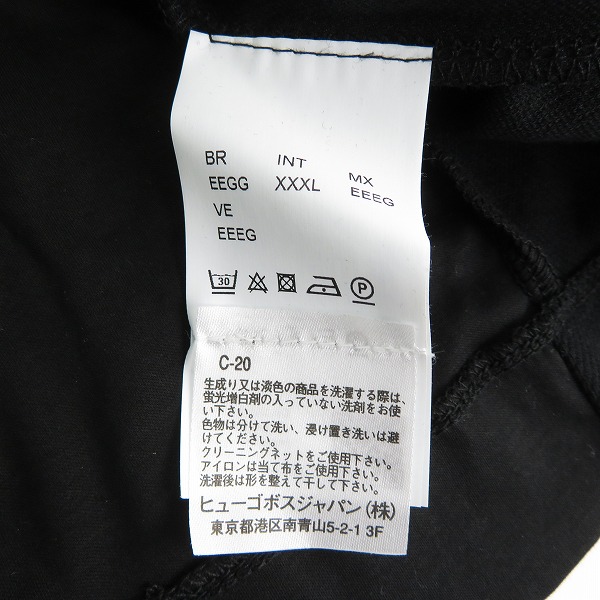 実際に弊社で買取させて頂いた【未使用】HUGO BOSS×PORSCHE/ヒューゴボス×ポルシェ ポロシャツ XXXLの画像 4枚目