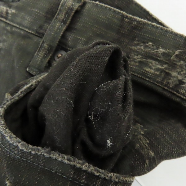 実際に弊社で買取させて頂いたLGB/ルグランブルー ダメージ デニム パンツ LAZY-S-WOLF 2270421T/29の画像 7枚目